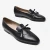 Import Genuine Leather Flat Shoe Women Hand made Loafers Moccasins Casual Shoes from China