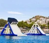 Giant Inflatable floating obstacle course aqua water park play equipment