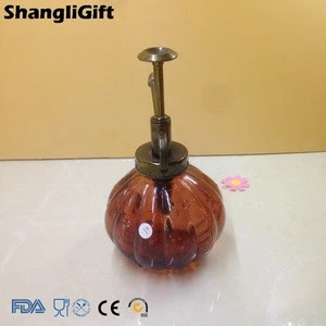 Glassware With Pump Cap 240ml Pumpkin Shaped Watering Can