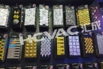Gold ceramic glass mosaic tile vacuum PVD coating machine equipment system