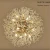 Import Gold/Silver Dandelion Shape Crystal Chandeliers Pendant Lights from China