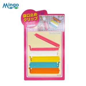Good Quality Colorful Plastic Food Chip Bag Sealing Clips