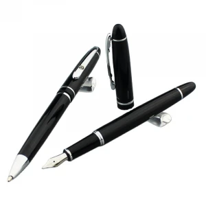 Good Quality Custom Logo Germany ink Fountain Pen Gel Roller Ballpoint Pen Kits