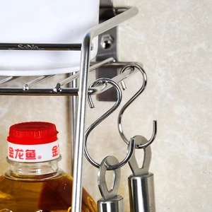 Good Quality Flexible Metal S-shaped Hooks Home Kitchenware Utensil Storage S Shaped Hanging Hook