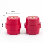 Good Quality Red Color Electrical Bus Bar Insulator