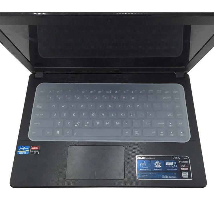 Good Quality Transparent Universal Silicone Laptop Keyboard Cover Skin Protector