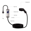 Gootu Appointment Adjustable Current Ac Ev Charger 3.5Kw 16A Type 2 Home Ev Charging Station Portable Ev Charger