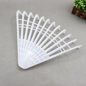 Grass retractable plastic garden rake or agriculture farming rake use for sweeping leaves