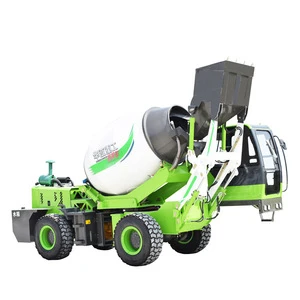 great automatic loading self-feeding concrete mixer for sale machine with truck