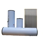 Green Power Solar Energy Systems Solar Keymark Certificate Stainless Steel 316 Solar Water Heater Pressurized