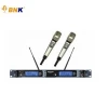 Guangzhou supplier 100meter working range UHF KTV karaoke wireless microphone