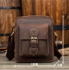 Guaranteed Quality Unique Casual One-Shoulder Cowhide Vintage Bag Backpack Men Leather