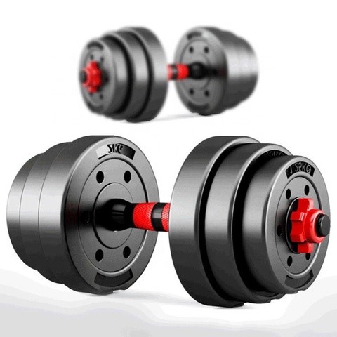 Gym Equipment Dumbbell Barbell Set Adjustable 10kg 15kg 20kg 30kg 40kg 50kg
