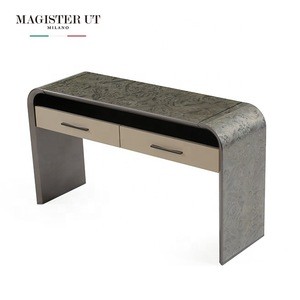 Hall table console with mirror modern luxury consoles C615C-3