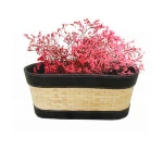 Handmade Craft Wicker Bamboo Basket For Decoration
