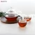 Import Handmade High Borosilicate 1400ml Clear Glass Teapot Set Custom Tea Pot Glass With Infuser from China