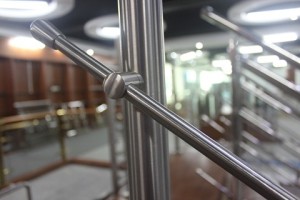 Handrail Balustrade Bar Fittings Round Tensioners Eye Bolt Balustrades  Stainless Steel  Cable Railing System