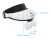 Import Headband Magnifier with 2 LED magnifying glass for reading head-wearing magnifier (BM-MG5010) from China