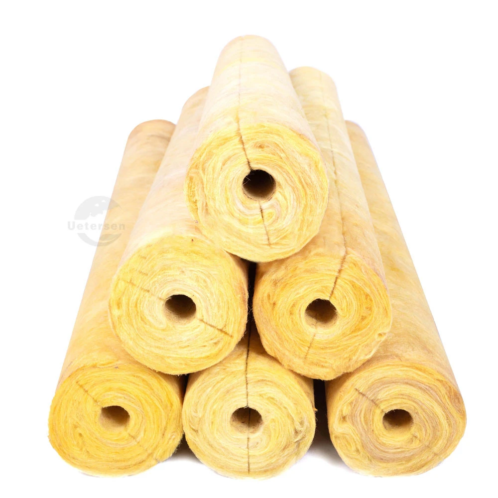 heat insulation 20 25 30 40 50 65 75 85 100 mm Thickness glass wool tubes insulation materials elements