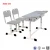 Import height adjustable school desk student desk and chair modern kids school furniture ergonomic study table from China