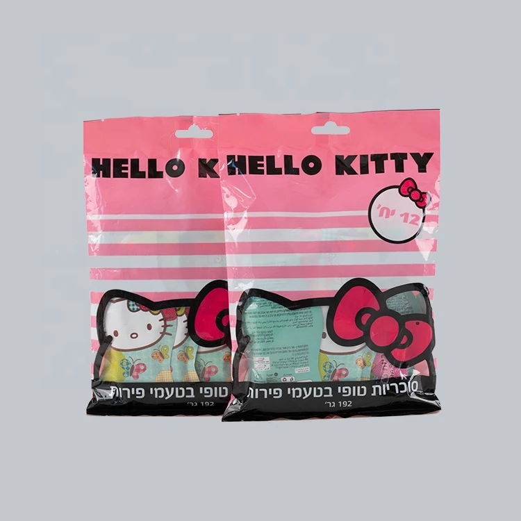 Hellokitty China Gummy Candy Sweet Fruity Bag Packaging Small Particles Sweet Sour Soft Gummy Fruit Flavor Candy Factory Normal