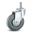 Import hesther plain bearing grey rubber caster thread stem furniture caster from China