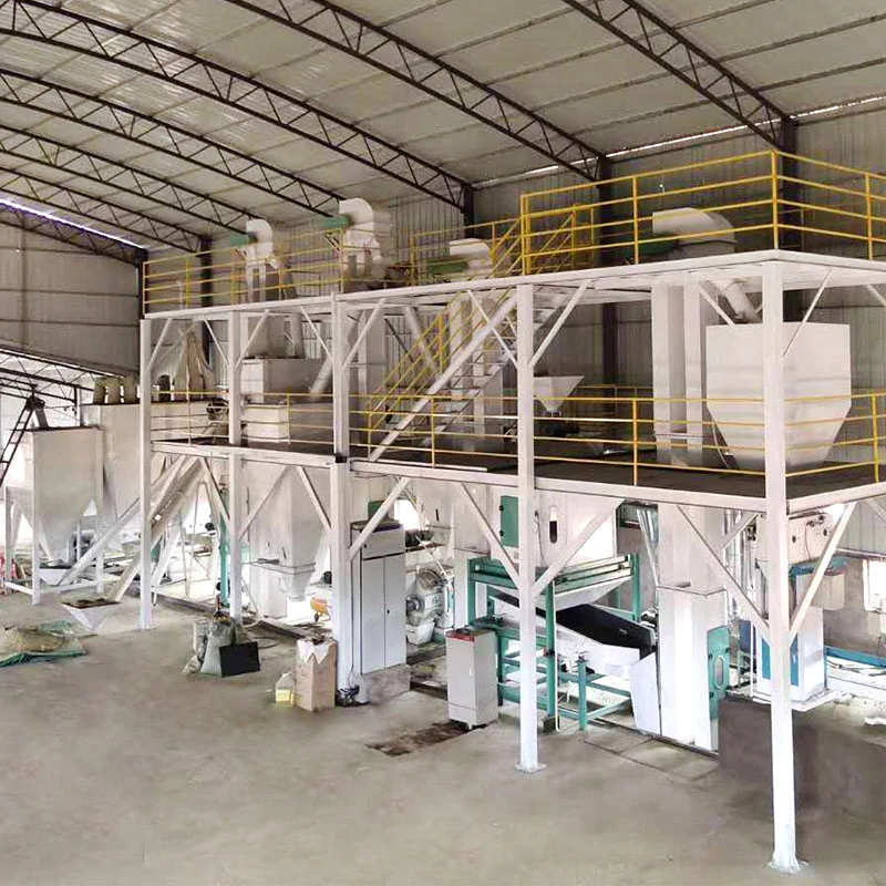 HF 200000 ton per year poultry livestock compound feed mill plant design