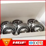 HGF hybrid ceramic bearings Skateboard special deep groove ball bearing size 6087b RS or ZZ roller skate bearing 8x22x7mm