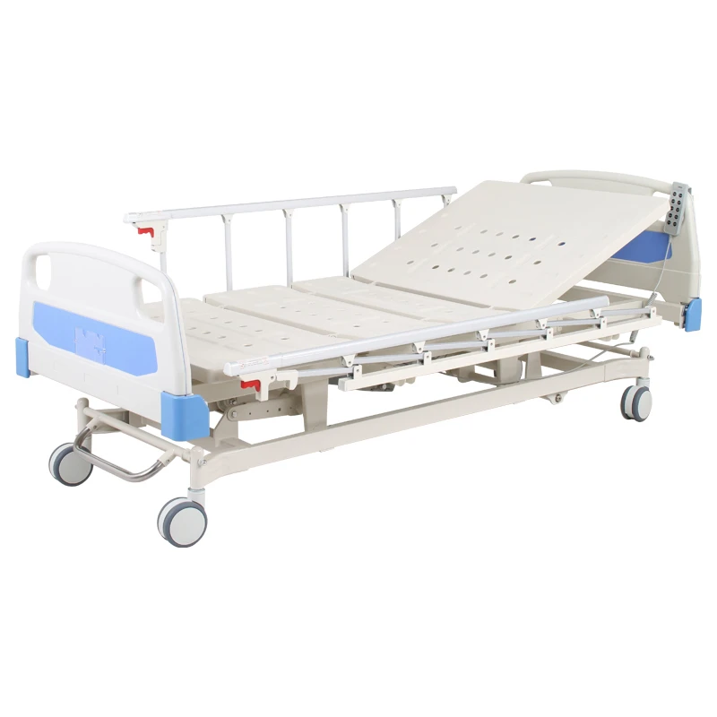 Hi-Low Adjustment Design Five Functions Electric Hospital Bed with Remote Control