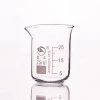 High borosilicate glass laboratory measuring beakers