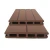 Import High density anti UV wpc floor decking wood plastic panel from China