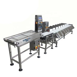 High Efficiency Automatic Weight Sorting Machine/Fish Shrimp Grading Machine
