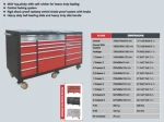 High-end custom Heavy duty auto repair Optional model tool cabinets