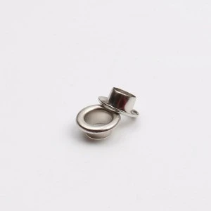 High end high quality zinc alloy eyelets for canvas metal eyelets for garment