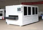 High productivity wood disc brush polish sanding sander automatic machine
