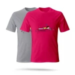 High quality 100% cotton regular unisex classic fit shirt 100% premium cotton custom t-shirt