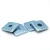 Import High quality carbon steel zinc plated flat square washer factory stamping galvanized square washers from China