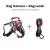 Import High quality comfort breathable dog harness for pet products from China