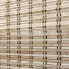 High quality Egypt & Roman style bamboo slat window / door blinds with valance