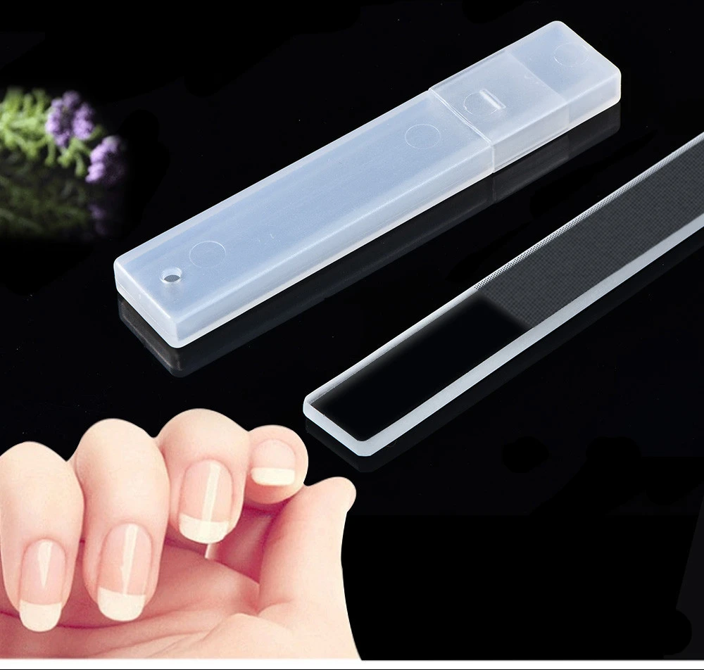high quality Glass Nail Files  Nail tools supplies Manicure salon professional products accessories nail tips