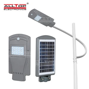 High quality industrial Bridgelux outdoor IP65 20w 40w 60w all in one solar led street light