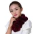 Import High quality ladies personalized infinity scarf real rabbit fur snood ball scarf from China