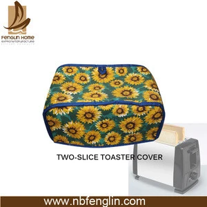 High quality machine washable fabric cover dirt proof toaster cover