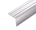 High Quality Non-slip Vinyl Flooring Stainless Steel Stair Nose Trim Profile