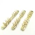 Import high quality paper clip 6 o ring binder hardware clip gold ring loose leaf clip from China