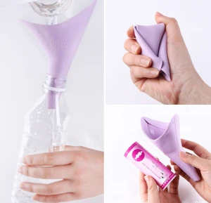 High Quality Portable Women Camping Urine Funnel , Female Urination Device Outdoor Standing Pee,Women Stand Up Urinal Funnel