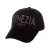 Import High quality promotional 5 panel cap 100% polyester black baseball hat from China