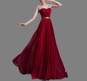 High quality Sleeveless Silvery Sequin Slim Long Evening Dress(WL042812)