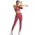 Import High Quality Solid Sweat Wicking Seamless Yoga Set Multi Colors Gym Sport Wear Women Yoga Legging Sets from China
