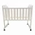 Import High quality Solid wood toddler bed Hand Actuated Newborn baby Cradle swing Crib from China